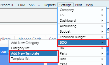 installation and setup of budget module